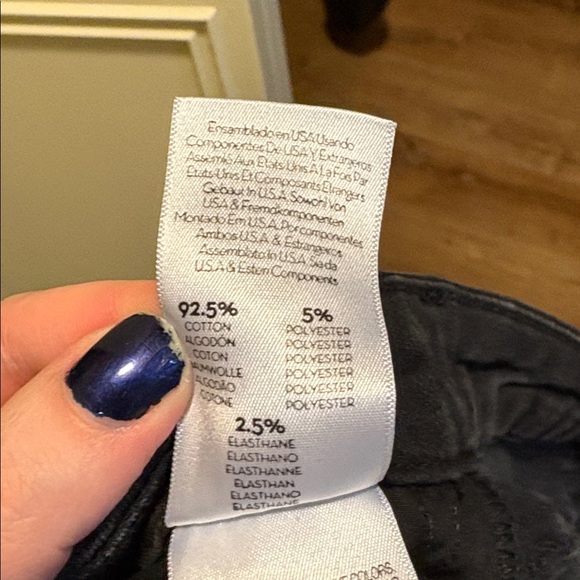 Mother black lace up jeans - Picture 9 of 9